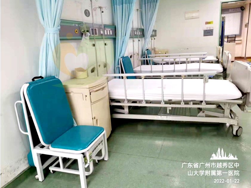 愛(ài)陪智能陪護(hù)椅一椅多用在中山大學(xué)附屬第一醫(yī)院普及使用